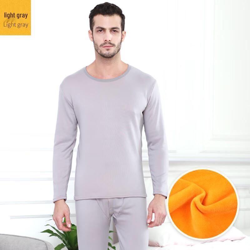 

Мужской термокомплект из толстого золотого флиса Menggu Yang 5XL