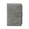 Multifunctional RFID Anti-theft Passport Holder with Zipper and Buckle