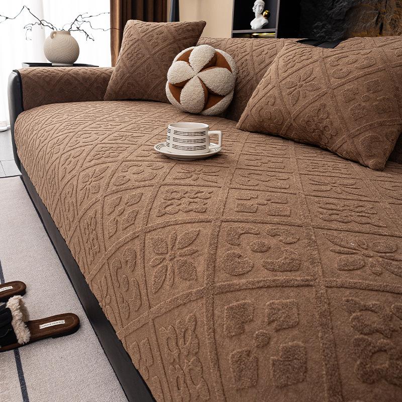 

Simple Style Sofa Cover Fabric Anti Cat Scratch and Anti Slip Sofa Cushion Cover Not Easy To Wrinkle Suitable for All Seasons 70x70cm