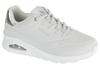 Uno-Shimmer Away, Womens White Sneakers