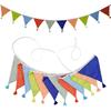 Nordic Cotton Tassel Triangle Bunting for Weddings, Photos, and Kindergartens