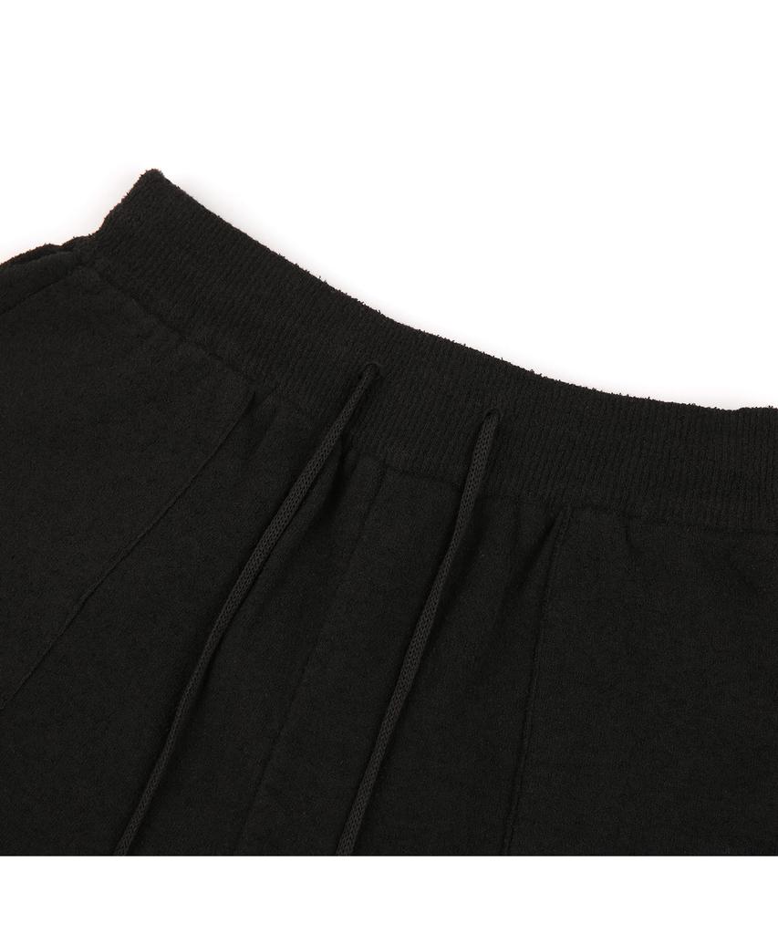 IOLO Terrik Cotton Knit Shorts_Black