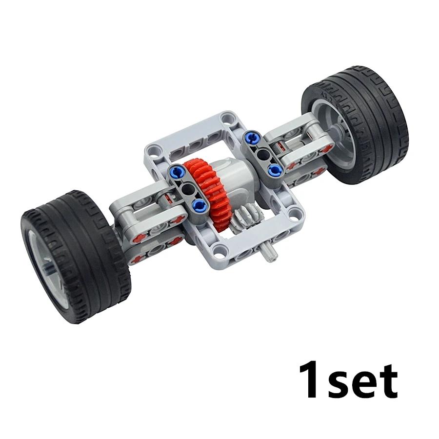 Technical Components Differential Gear House 65414 65413 62821 Constructing Blocks Bricks Gear-28 Teeth with Round Axle Hole