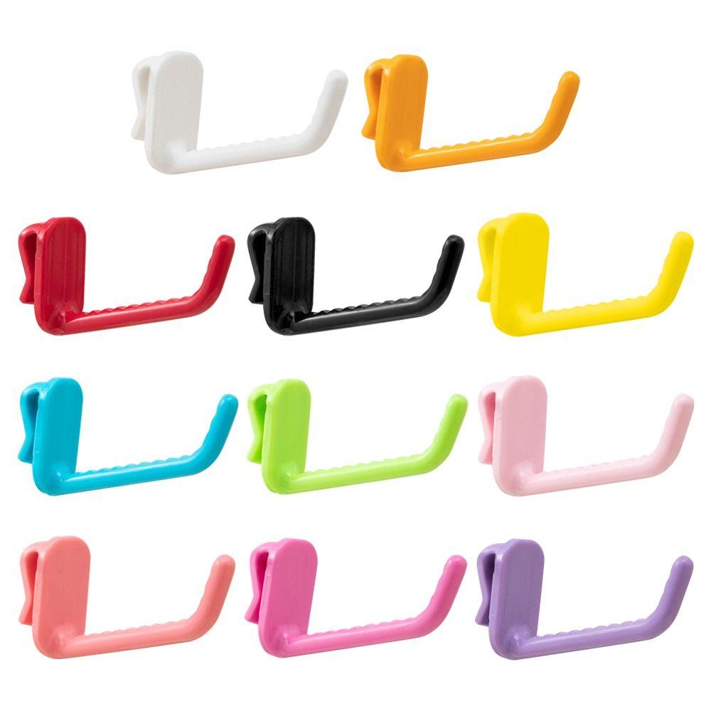 Goods Shelf Wall Hook Plastic Hole Board Hook Holder Durable Storage Racks  Home Decor