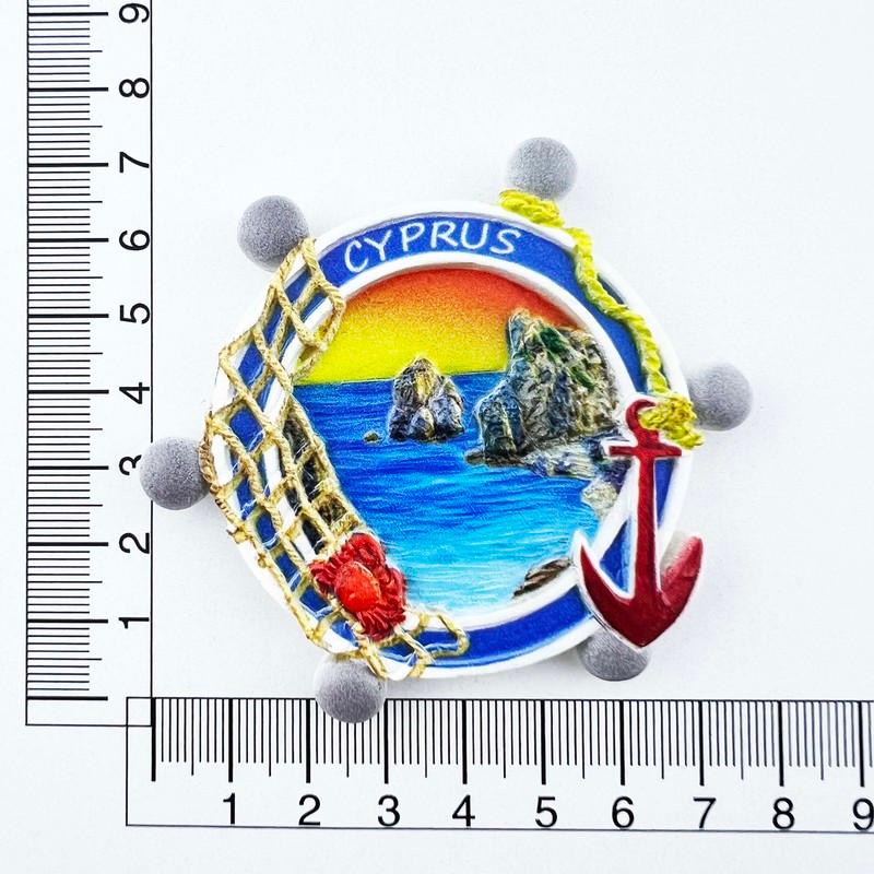 Cyprus Travelling Fridge Magnets Home Decor Wedding Gifts Cyprus Tourism Souvenirs Fridge Stickers Message Board Stickers