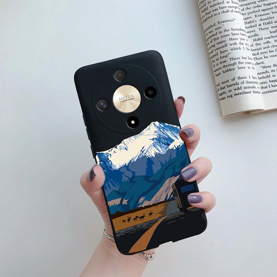 For Honor Magic6 Lite Case Honor Magic6 Lite 5G Cover Soft Dragon Silicone Bumper Protective Phone Cases For Honor Magic 6 Lite