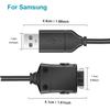Câble USB SUC-C2 Pour Samsung L70,L73,L74,L730,L830,L83T,U-CA5,NV3,NV5,NV7,i5,i6,i7,i70,i85,NV8,NV10,NV11,NV15 Câble de chargement