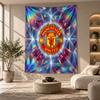 Tapisserie Décorative, Art Mural Imprimé Manchester United, Accrochage Mural Léger Pour Fond de Chambre