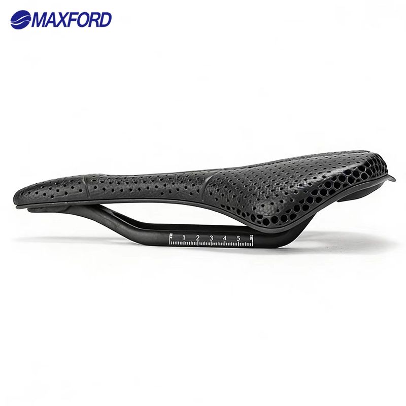 MAXFORD Bicycle Seat Cover Cushion 3D Printed Soft Bike Seat Full Carbon Fiber Saddle MTB Racing Bicycle Seat Saddle Front Seat