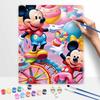 Disney Mickey Mouse Candy World Digital Oil Painting Diy Handpainted Coloring Painting Wall Art Home Decoration Gift for Adults 130