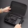 Portable Carrying Case for DJI Osmo Action 6, Hard PU Travel Storage Bag Shockproof Case for Action6 Protector Accessories