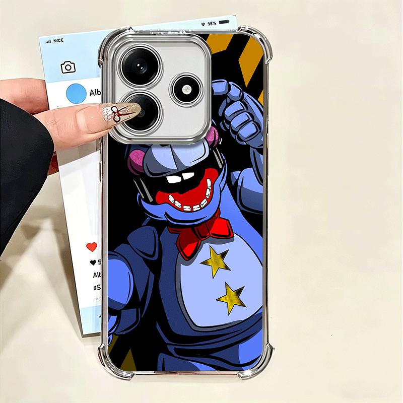 Five N-Nights At F-Freddys Weiche Handyhülle für Xiaomi Poco X7 X8 Pro Max X6 X5 X3 F8 Ultra F7 M8 M7 M5S Redmi 15C 15A 15 14C 13C