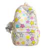 Schultasche1011 neuer Rucksack Mittelschule Mädchen große Kapazität Sternendruck Schultasche High School College Studenten Nischenrucksack