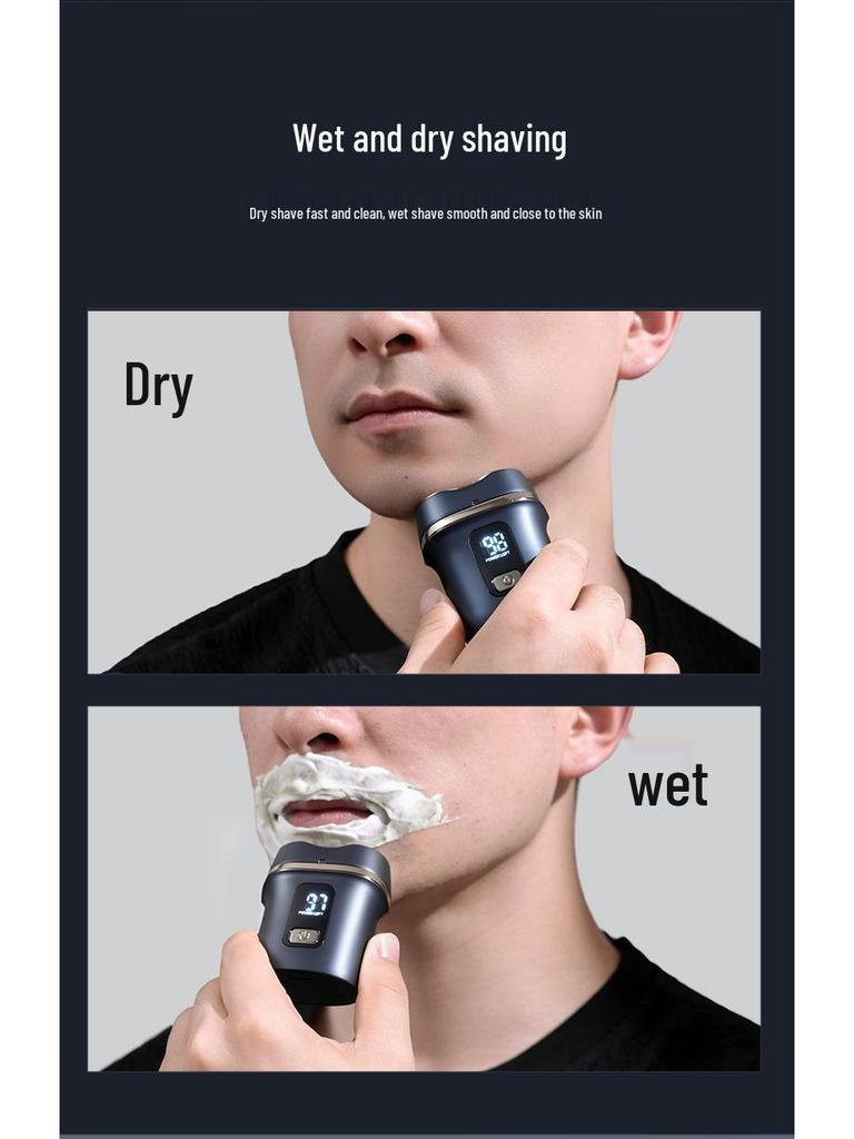 Original Double-Head Portable USB Fast Charging High-Power Shaver