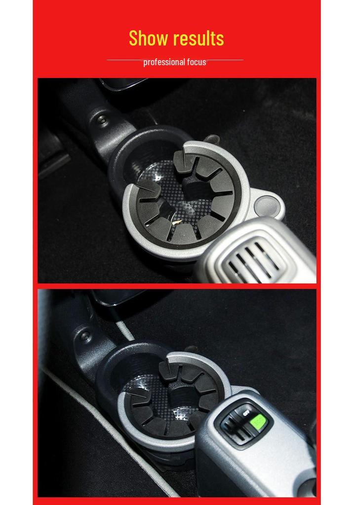Compatible Mercedes Smart W45 Cup Holder Storage Compartment, Beverage Console Box 4518100370