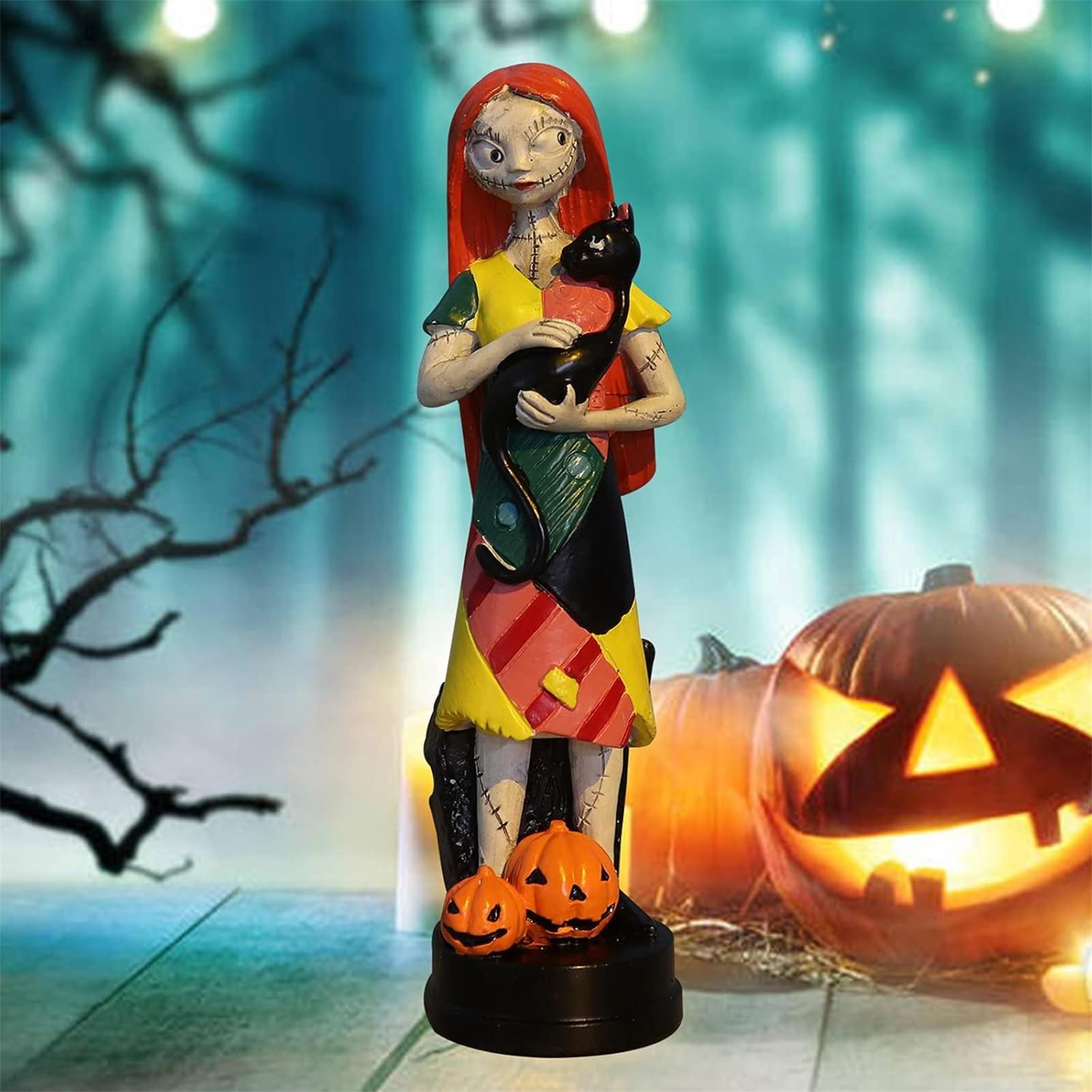 

Украшение для улицы на Хэллоуин, поделки, смоляные фигурки ведьмы One Size