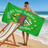 Toalla de Playa con Estampado del Logo del Rapid Viena, Toalla Grande Suave de Secado Rápido para Playa, Camping, Natación