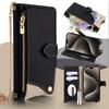 For Xiaomi Civi 5 Pro 5G Leather Case Wallet Stand Cover Irregular Tail Style with Chain Strap