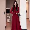 Autumn/Winter 2026 Hepburn-Inspired Slimming Knee-Length Dress