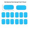 Cervical Spine Massager Conductive Gel Pad - Silicone Electrode Hydrogel Adhesive