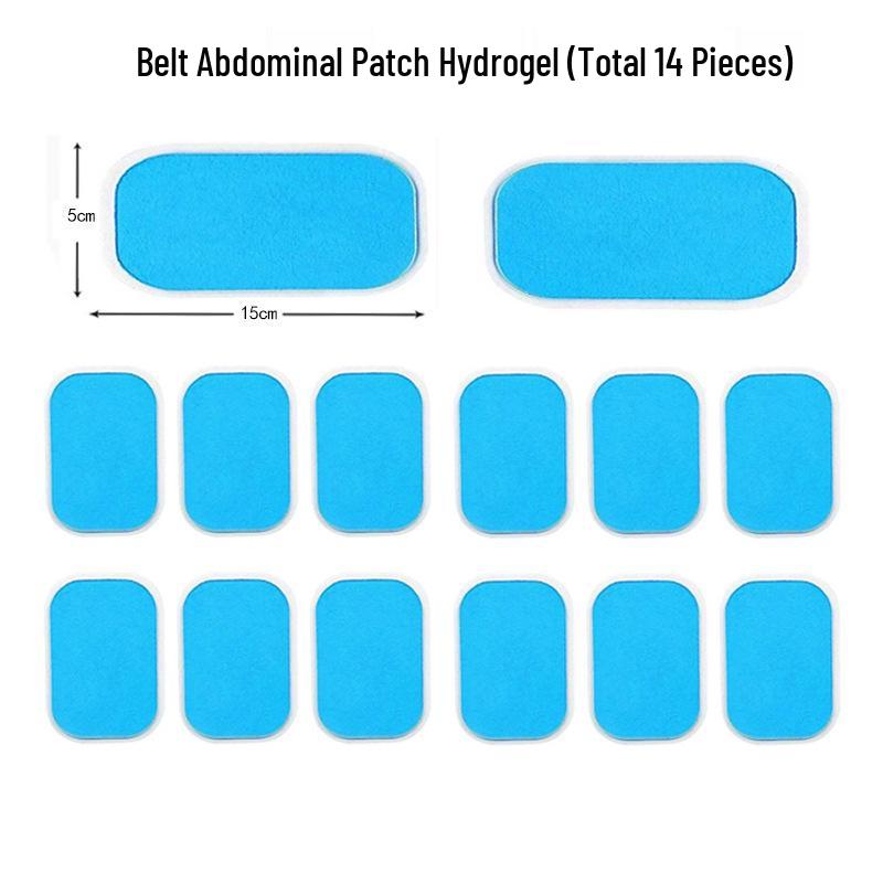 Cervical Spine Massager Conductive Gel Pad - Silicone Electrode Hydrogel Adhesive
