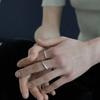 Modernlike Silver 925 Polished Cast Wave Ring