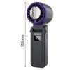 Adjustable Speed Cooling Fan Compact Design Adjustable Speeds 120 Speed Adjustment 3600mAh Battery 8 M s Airflow