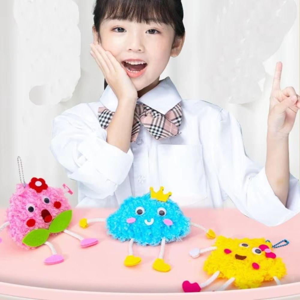 Wool Embroidery Threading Sewing Doll Cartoon Fruit Handmade Crafts Toys  Educational Toys