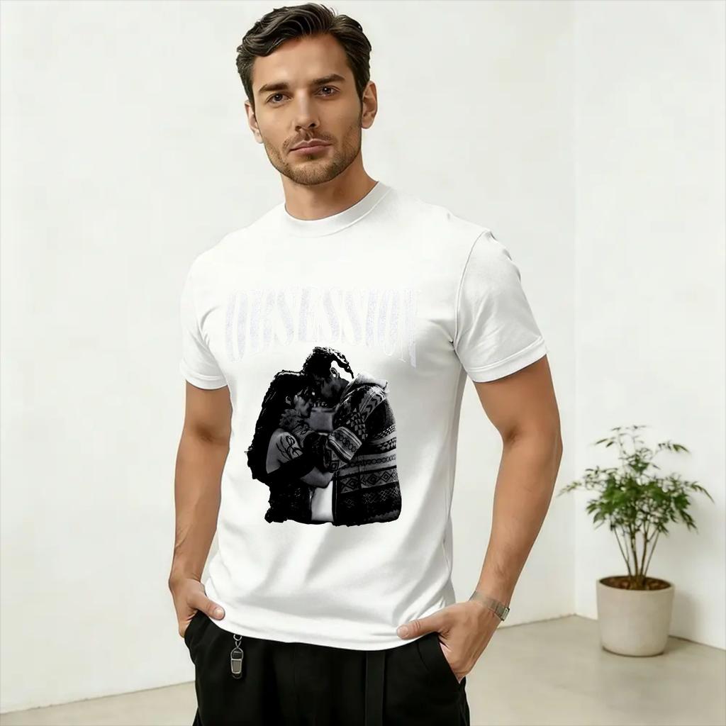 Unisexs Obsession Movie 2026 T Shirt Pure Cotton Tops Vintage Short Sleeve O Neck Tee Shirt New Arrival TShirt