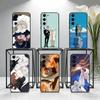G-Good Cartoon O-Omens Phone Case For Samsung Galaxy A73,A72,A71,A70,A53,A52,A51,Others Soft Black Cover
