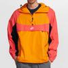 Nike Sportswear Retro Colorblock Loose Fit Half-Zip Hooded Woven Jacket Men Outerwear Orange BV5386-873