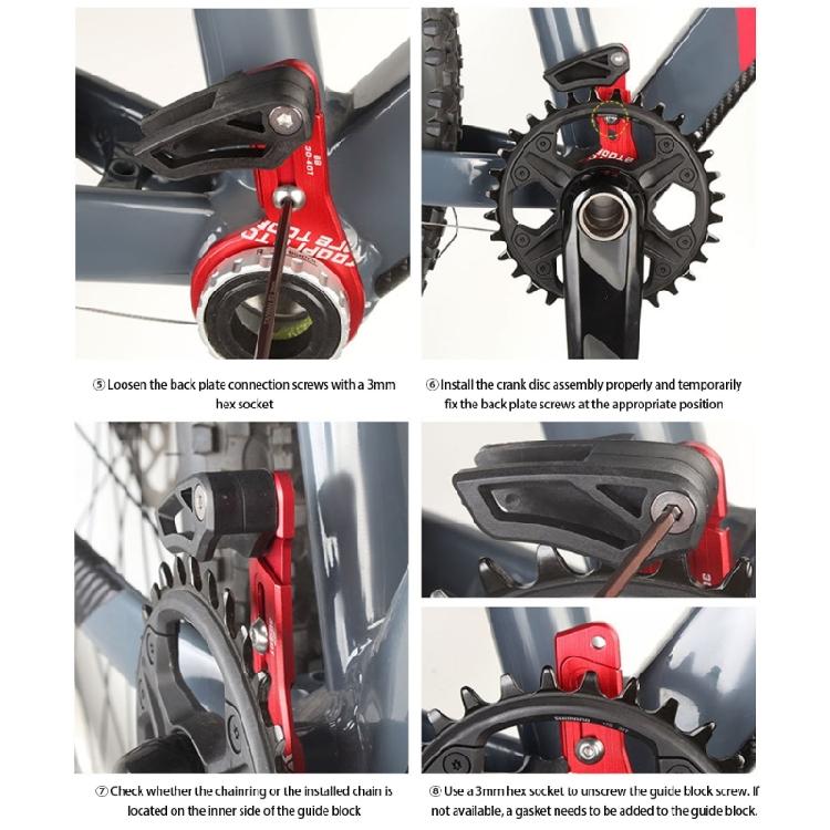 Reliability Bike Chain Tensioner Chain Stabilizers Bicycles Accessories Suitable for Various Cyclists