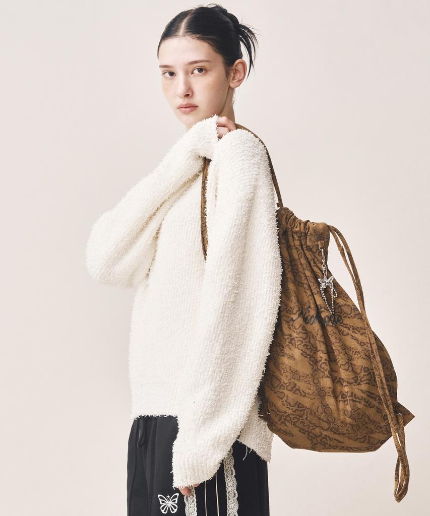 Nick&Nicole Nicole Leopard String Backpack_Brown