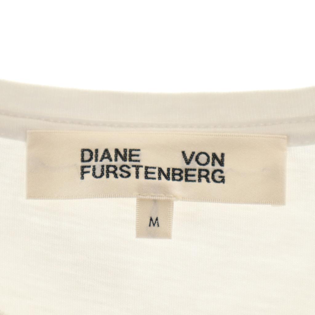 DIANE VON FURSTENBERG Made in Peru Short sleeve T-shirt M white Women Used