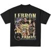 The Best King James Basketball Graphic Tees In The Industry _ Premium Quality Heavyweight Cotton Custom T-Shirts