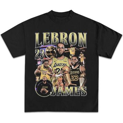 The Best King James Basketball Graphic Tees In The Industry _ Premium Quality Heavyweight Cotton Custom T-Shirts