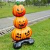 Jumbo Halloween Balloon Standing Pumpkin Pile, Indoor Outdoor Party Decor, Holiday Gift, Halloween Decoration Atmosphere Balloon