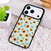Beauty Yellow Sunflower Phone Case for iPhone 17 Air 16 15 11 12 14 13 Pro Max Shockproof Cover