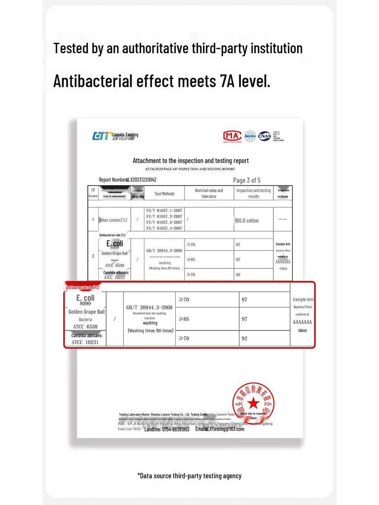 Maoren Men's 7A Antibacterial Pure Cotton Boxer Briefs