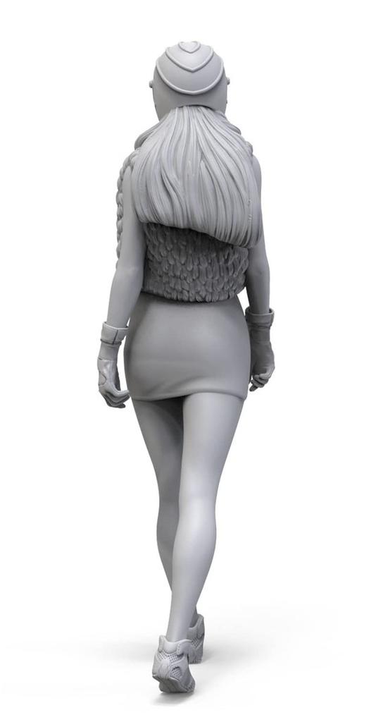 Tori Factory 120 Girls in Action Series Stiger Seductive Undercover Agent Resin Kit GA-045