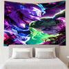 The clown's Fiery Rise Tapestry, Unique Design Tapestry, Wall Decor for Bedroom,Livingroom, Playroom,Heartwarming Fan Holiday Gifts