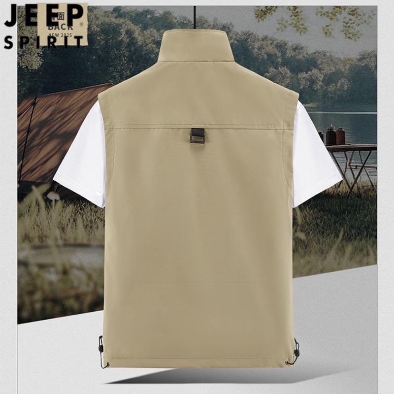 JEEP SPIRIT Men s Outdoor Casual Vest 2XL