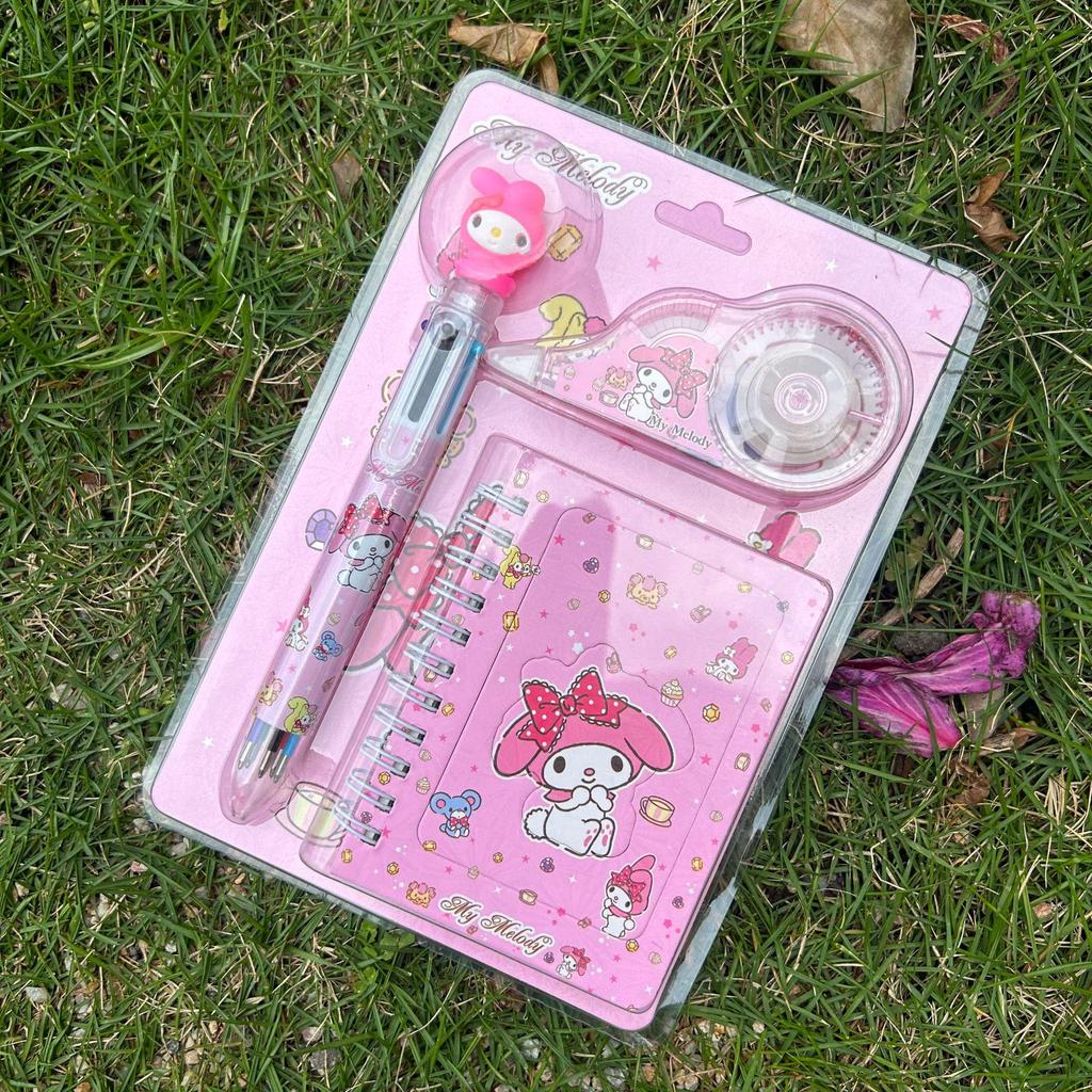 Middle School Stationery Gift Set with Ballpoint Pen & Notebook for Students