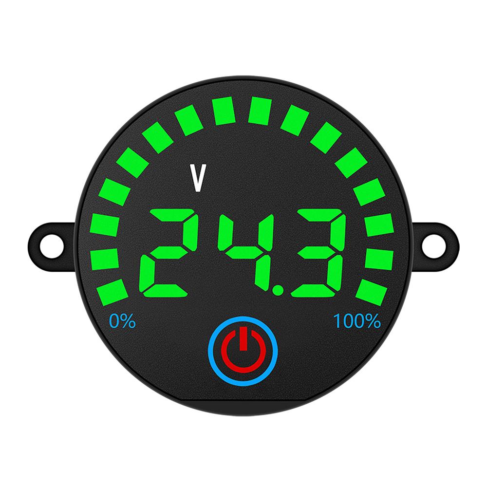 3S-14S DC 7-55V lithium battery Volt Indicator with Power-off Memory Function,Acid Battery Capacity Level Tester Meter Universal
