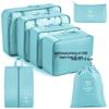 Portable Travel Organizer Bag Set