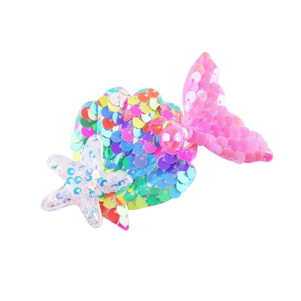 8pcs Shells Pearl Starfish Hair Clips Mermaid Princess  Alligator Hair Clips Ofr Girls Birthday Party Christmas Gift