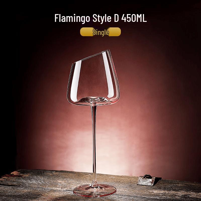 Flamingo Wine Glass