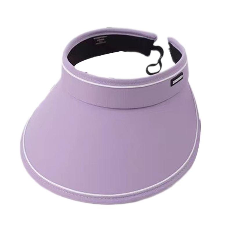 Outdoor Sun Protective Hat for Women Breathable Hollow Top Design Wide Brims Hat for Various Activity Fishing Cycling