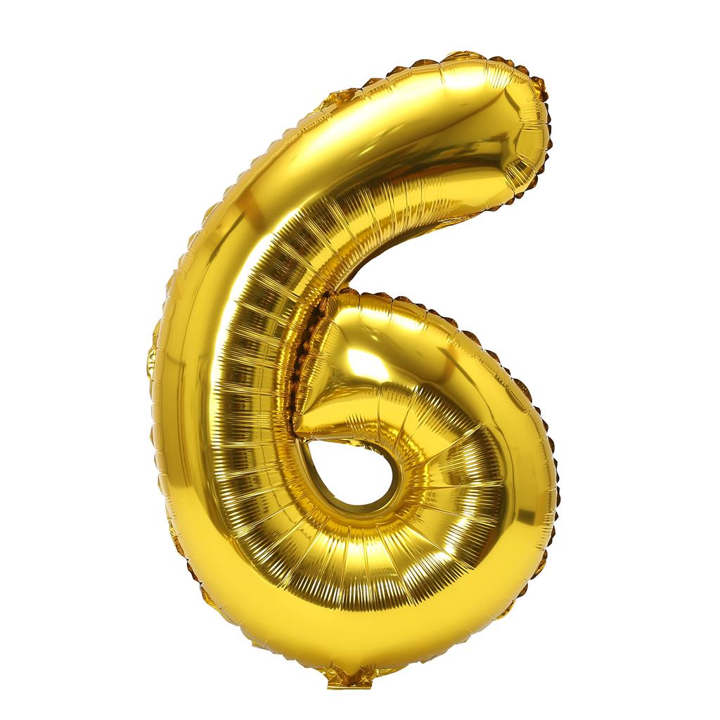 32 Inch Digital Aluminum Film Balloon Paper Card Hardcover Slim Body Digital Party Floating Decoration Balloon