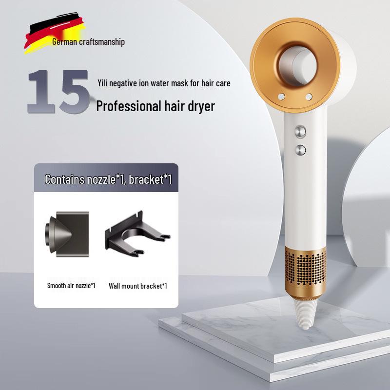 High-Power Professional Hair Dryer: Constant Temperature, Silent Design for Hair Care in Hotels and Supermarkets.